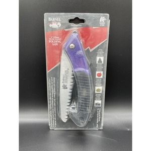 Barnel Z210 6”Inch Folding Straight Blade Landscape Pruning Hand Saw Tiger Tooth